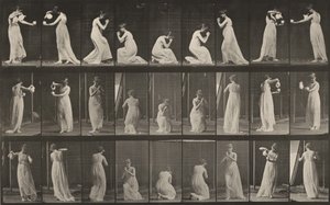Plate Number 502. Miscellaneous, Stooping, Kneeling, etc. by Eadweard Muybridge