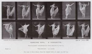 The Human Figure in Motion: Dancing girl, a pirouette