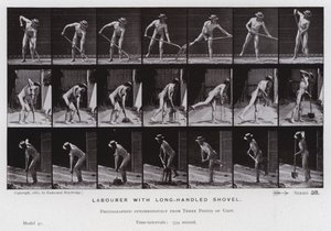 The Human Figure in Motion: Labourer with long-handled shovel