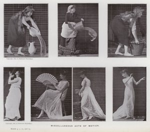 The Human Figure in Motion: Miscellaneous acts of motion by Eadweard Muybridge