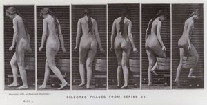 The Human Figure in Motion: Selected phases from series 42 by Eadweard Muybridge