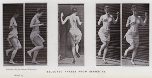 The Human Figure in Motion: Selected phases from series 55 by Eadweard Muybridge