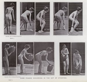 The Human Figure in Motion: Some Phases Occurring in the Act of Stooping