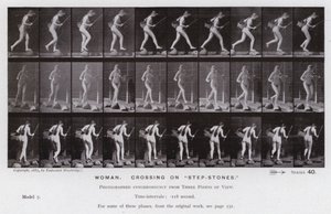 The Human Figure in Motion: Woman, crossing on 