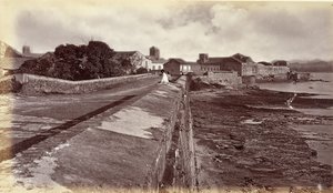 The Walls, Panama by Eadweard Muybridge