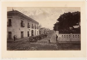 United States Legation, Guatemala by Eadweard Muybridge