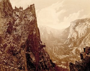 Valley of the Yosemite from Union Point by Eadweard Muybridge