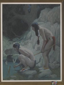Sacred Waters by Eanger Irving Couse