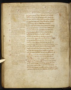 Burney 86, c.86v from the Townley Homer by Eastern Mediterranean School