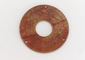 Ornamental disk, 4th-3rd century BC by Eastern Zhou Dynasty Chinese School