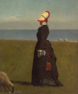 Lambs, Nantucket by Eastman Johnson