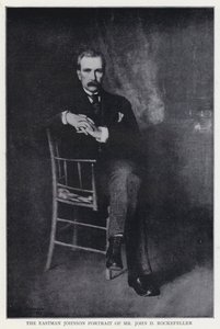 Portrait of Mr. John D. Rockefeller