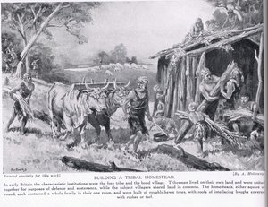 Building a Tribal Homestead, illustration from 