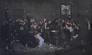 Dotheboys Hall Breaks Up Forever, 1862-1922 by Edgar Bundy