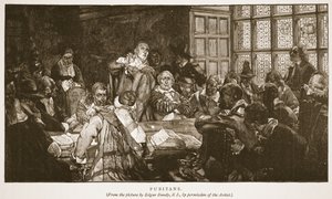 Puritans, illustration from 
