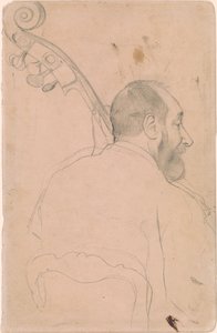 Achille Gouffe, double bass player at the Paris Opera