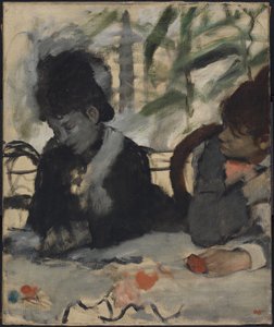 At the Cafe by Edgar Degas