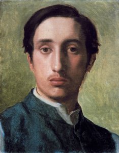 Self-Portrait by Edgar Degas, 1857
