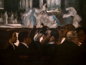 Ballet of Robert the Devil (detail) by Edgar Degas