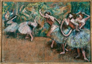 Ballet Scene by Edgar Degas