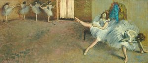 Before the Ballet by Edgar Degas