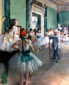 Dance Class, 1874