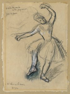 Dancer, 1880s by Edgar Degas