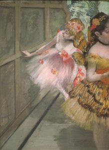 Dancers in the Wings by Edgar Degas