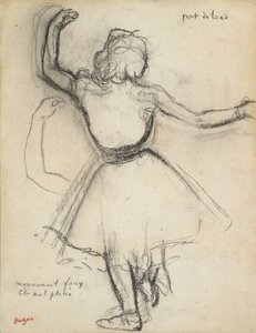 Dancer Seen from Behind: Port de Bras by Edgar Degas