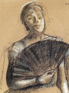 Detail Dancer by Edgar Degas