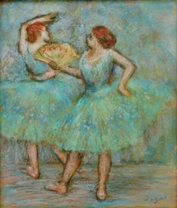 Two Dancers by Edgar Degas