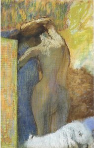 Woman Drying Her Hair by Edgar Degas
