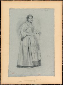 Italian (Gaeta) by Edgar Degas