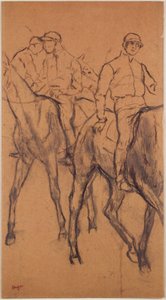 Jockeys on Horses