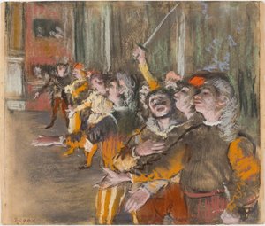 The Chorus Singers by Edgar Degas