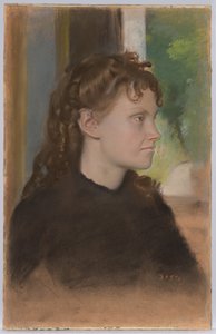 Madame Théodore Gobillard (Yves Morisot) by Edgar Degas