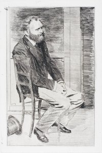 Manet Seated, Turned to the Right