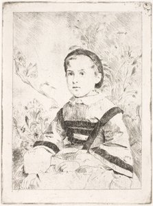 Mlle Nathalie Wolkonska by Edgar Degas