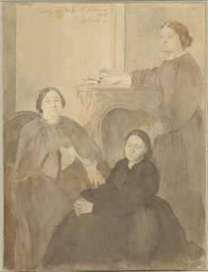 Mme. Michel Musson and Her Daughters, Estelle and Désirée