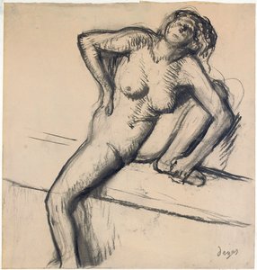 Nu by Edgar Degas