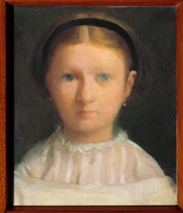 Portrait of Giovanna Bellelli (Née in 1848) Named Nini, Cousin of the Later Artist Marquise Ferdinando Lignola by Edgar Degas