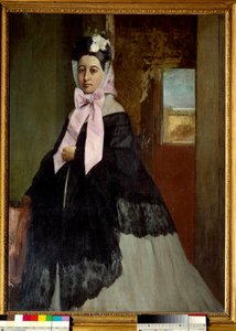 Portrait of Therese Degas, sister of the artist