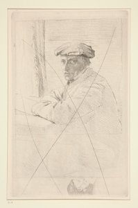Portrait of the Engraver Joseph Tourny by Edgar Degas