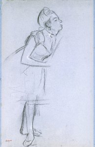 Profile of a Dancer by Edgar Degas
