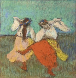 Russian Dancers. Around 1899
