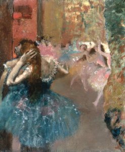 Ballet Scene by Edgar Degas