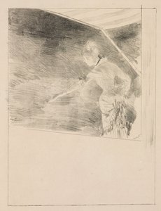 Singer at the Café-Concert by Edgar Degas