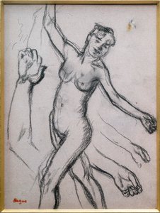 Study of a Woman by Edgar Degas