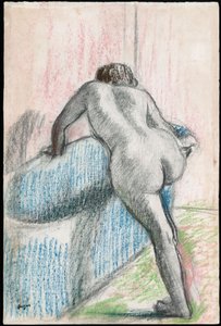 The Bath by Edgar Degas