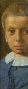 The Child in Blue, c.1853-54 by Edgar Degas